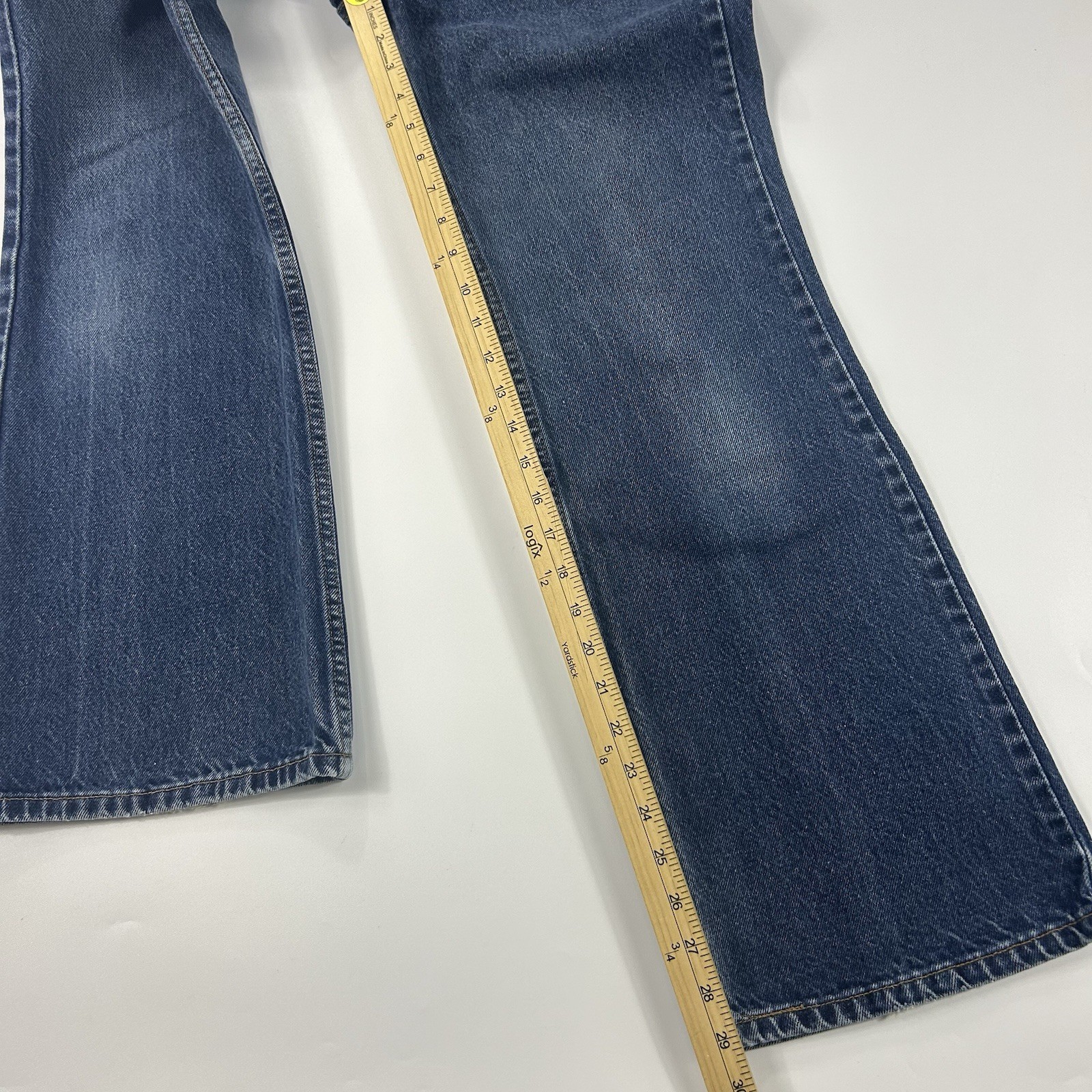 Vintage Levi’s SilverTab Hipster Flare Jeans Women’s 7 Juniors Y2K Blue 1998 90s