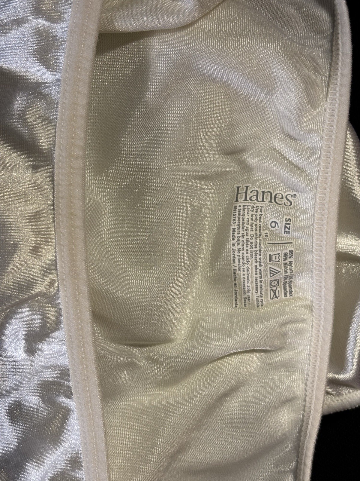 SILKY Nylon SECOND SKINS SILKY NYLON SPANDEX PANTIES SILKY SOFT PRISTINE SHINY 6