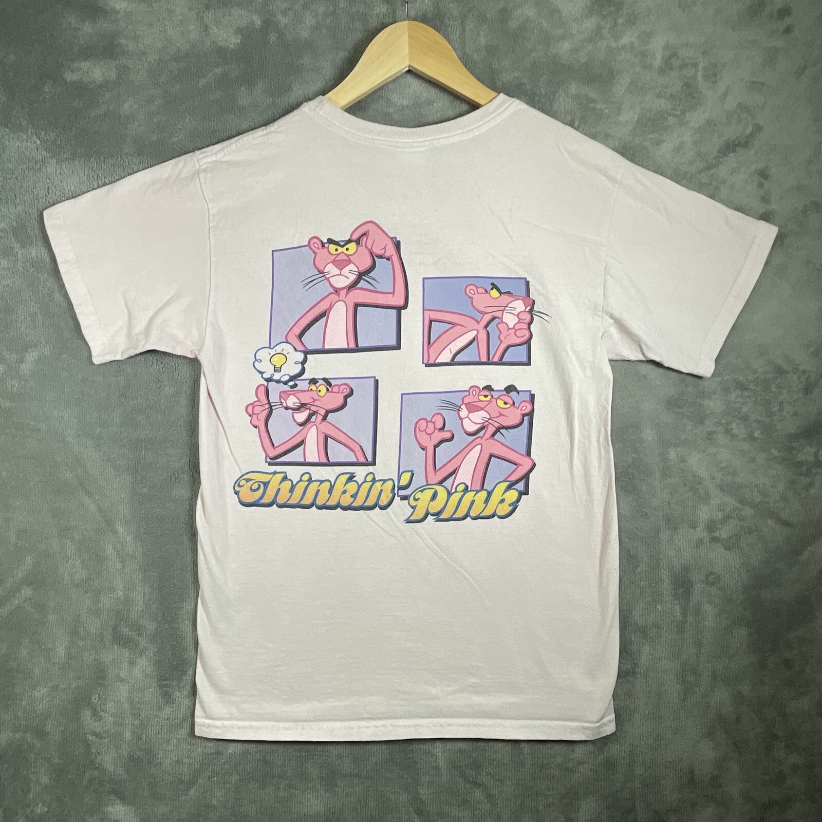 VTG 2001 Pink Panther T-Shirt Women’s Small Pink RARE Original Y2K Jerry Leigh