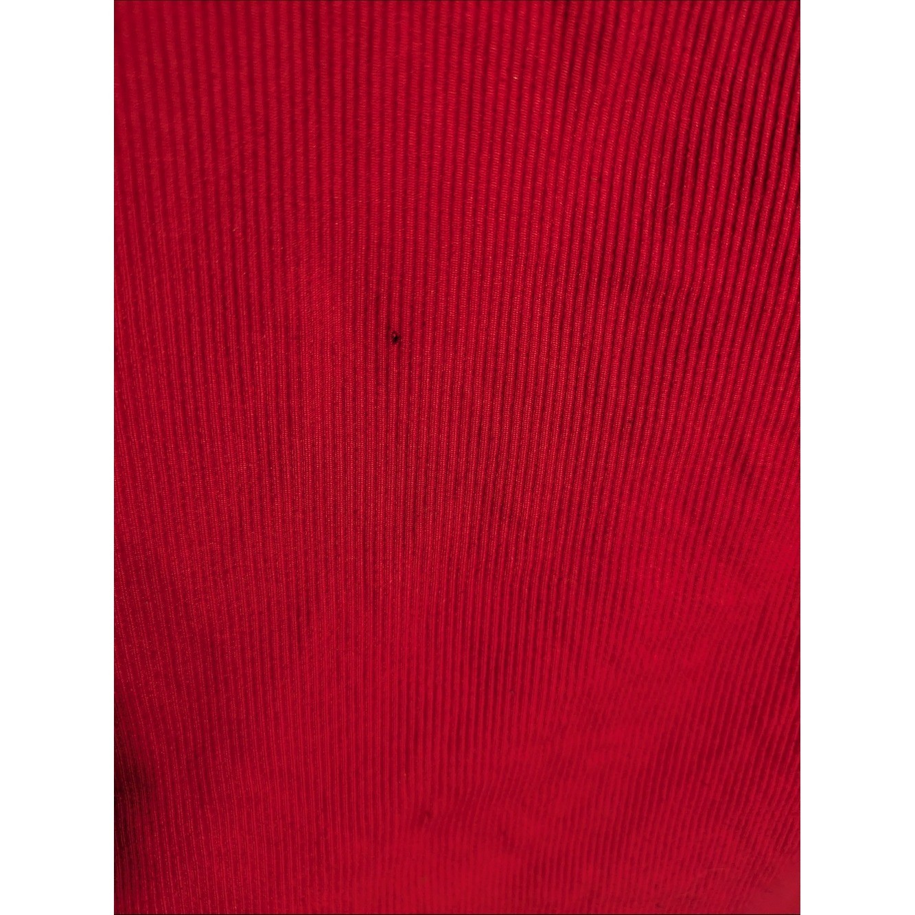 Red Ribbed Cami Tank | Y2K Aesthetic | XL