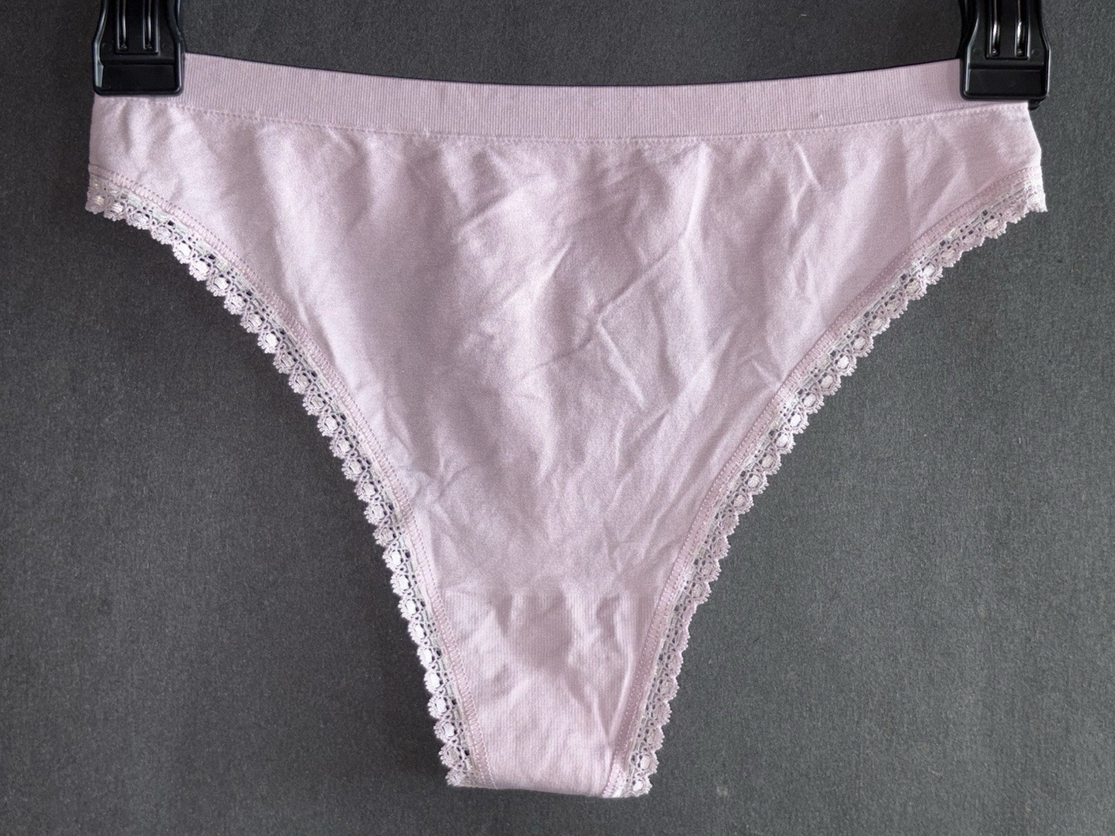Warner’s Warner Y2K Brief Thong String Lilac Nylon 6 M Panty Bikini Underwear