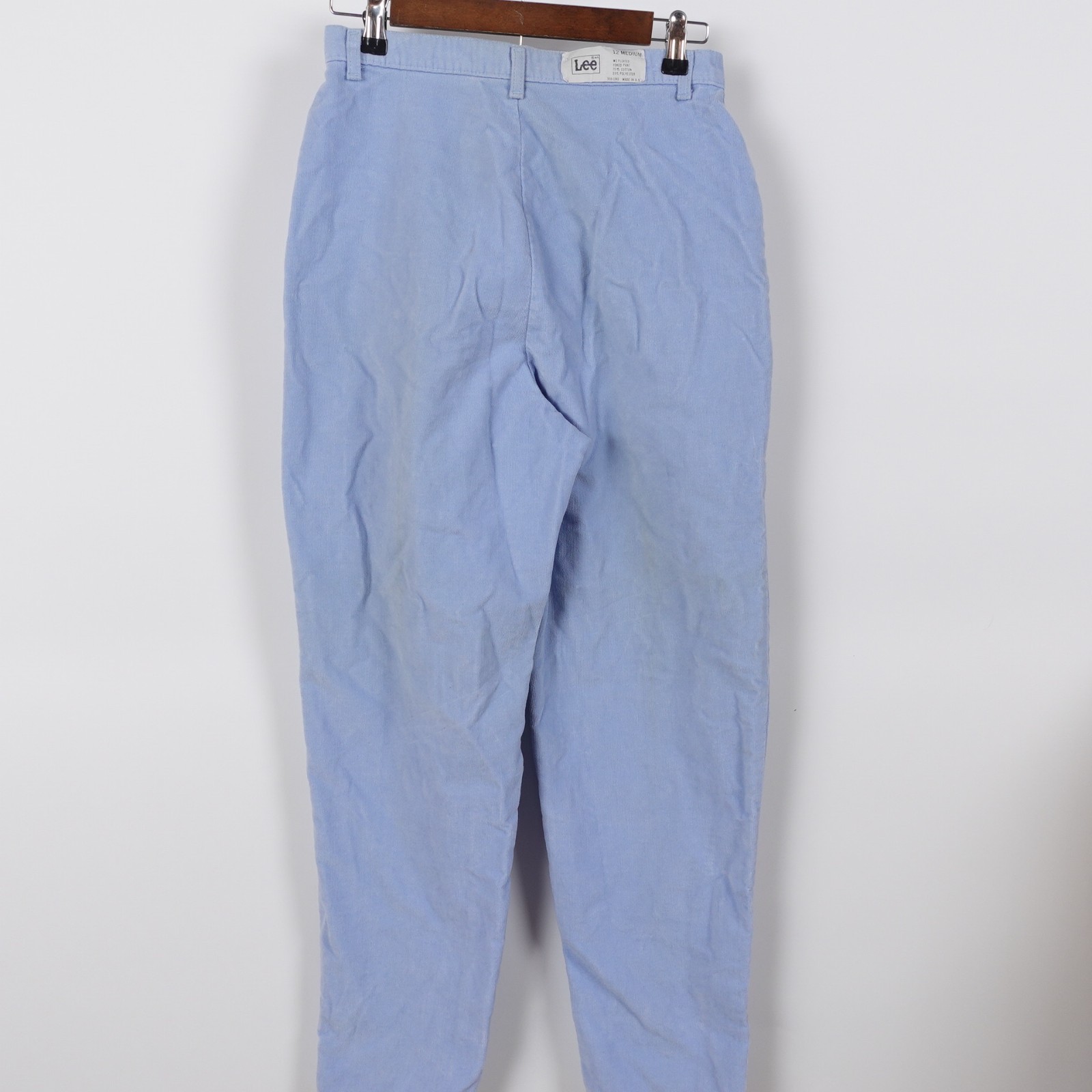 Vintage 80s Lee Corduroy V-Yoke High Rise Pants Women’s 12 Pleated 28 x 32 TAGS