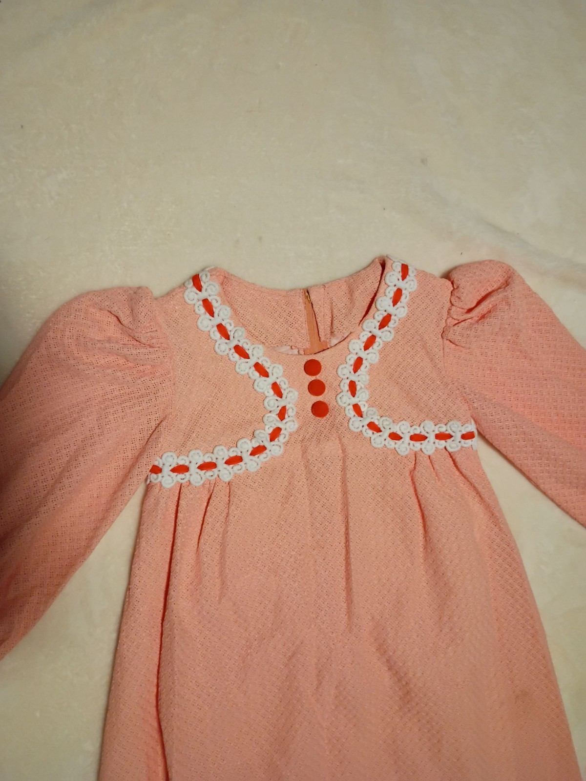 1970s Pink Prairie Maxi Dress Lace Trim Victorian Edwardian Cottagecore Style