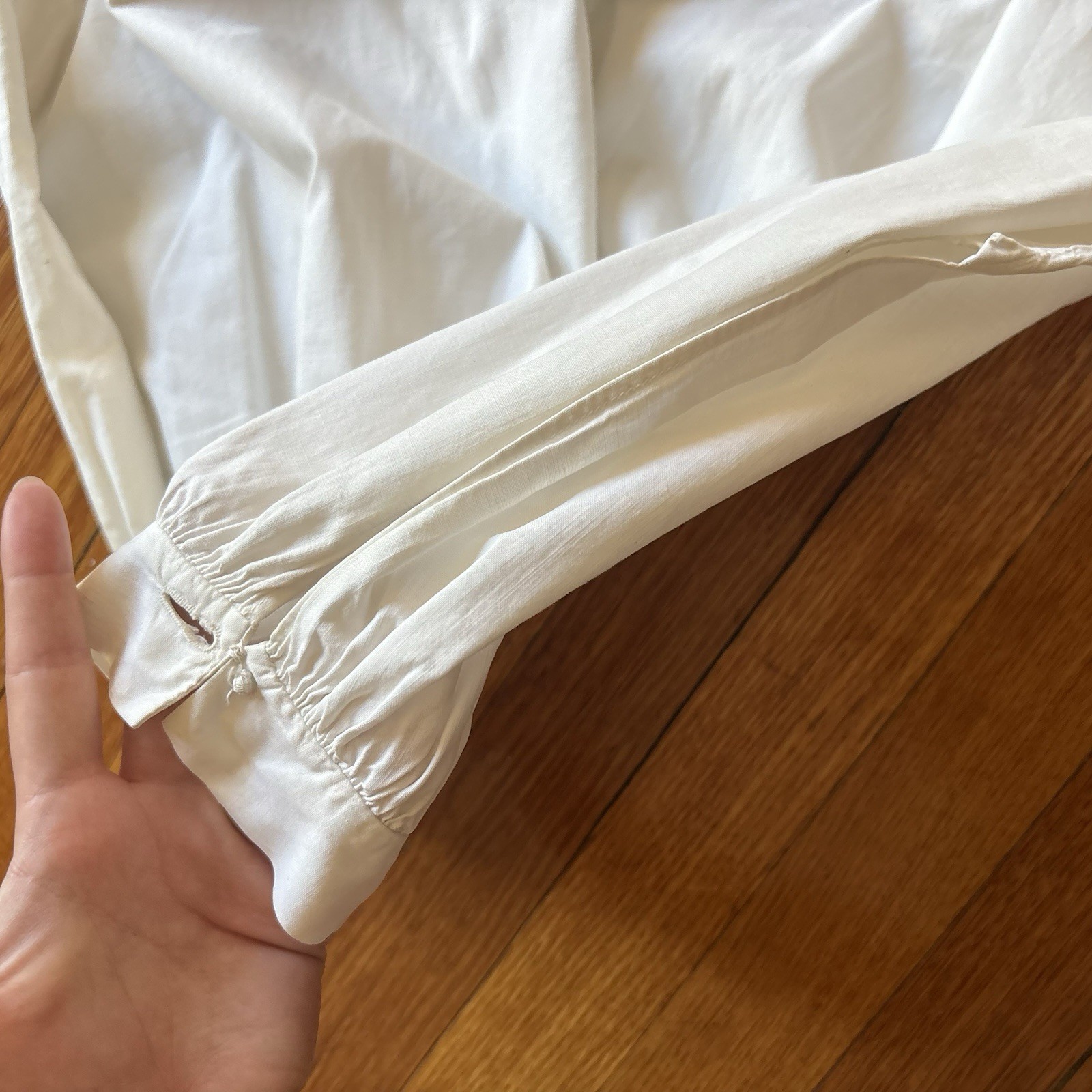 Vintage Antique White Cotton Bloomer Shorts Women’s As Is Edwardian Era