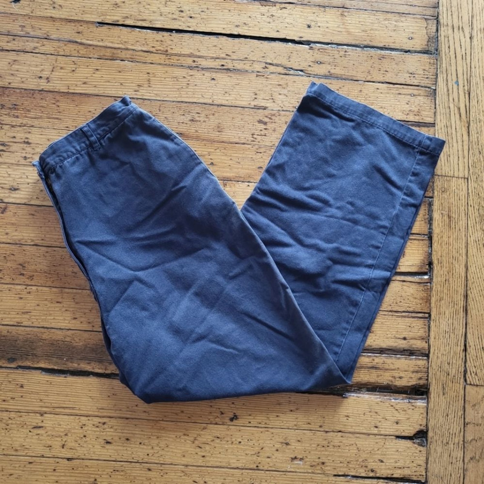 Charter Club Straight Leg Navy Chino Pants Size 10