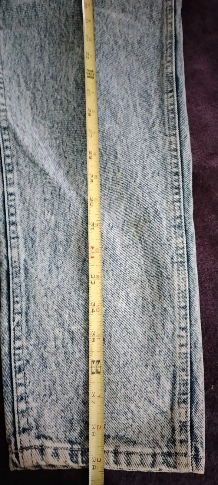 Women&rsquo;s Vintage Lee Acid Washed Retro Jeans Size 13 Medium Made in USA Fashion