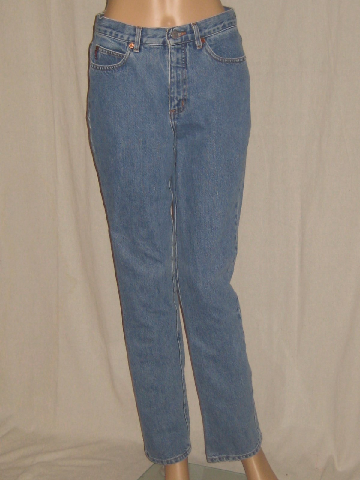 Vintage 80s Guess Jeans High Waist Sky Blue Waist 28 inches Hips 40 inseam 32