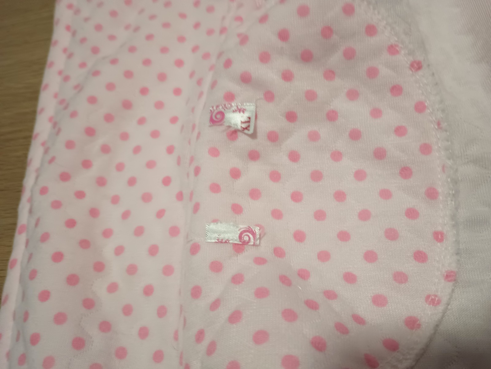 Vtg Quilted Teddy Bear Multi Print Peter Pan Collar Nursery Warm Jacket pink M L