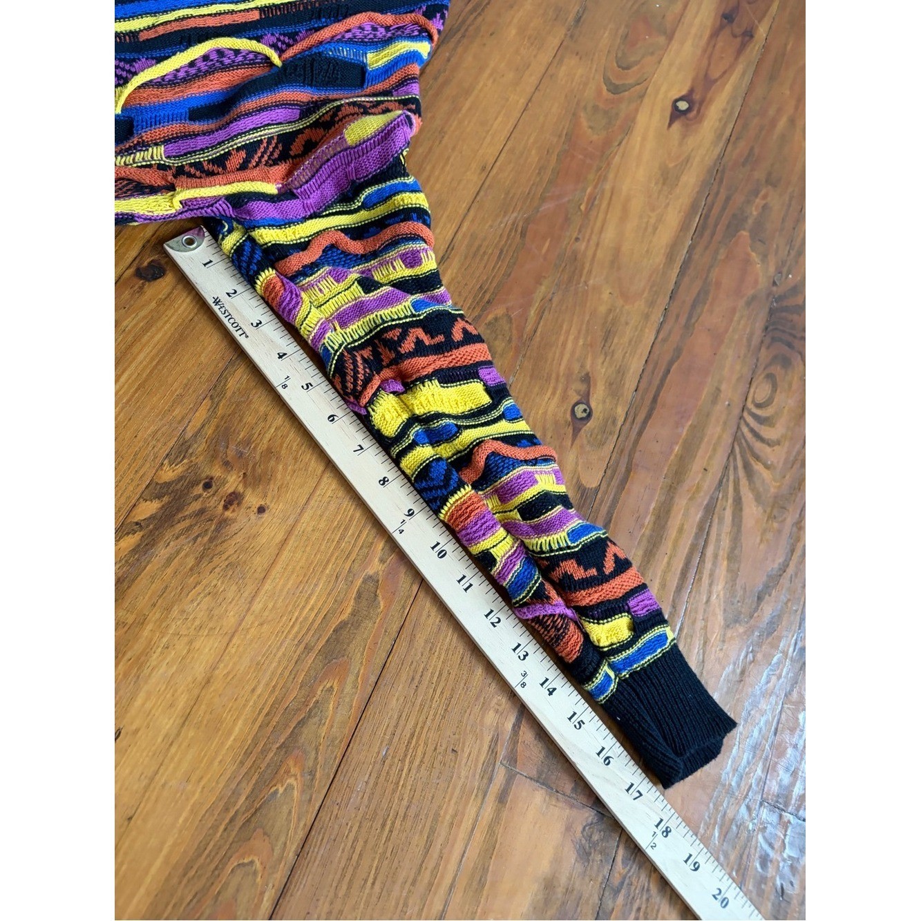 Forever 21 Coogi Inspired 90&rsquo;s Retro Sweater Multicolored Size 1X