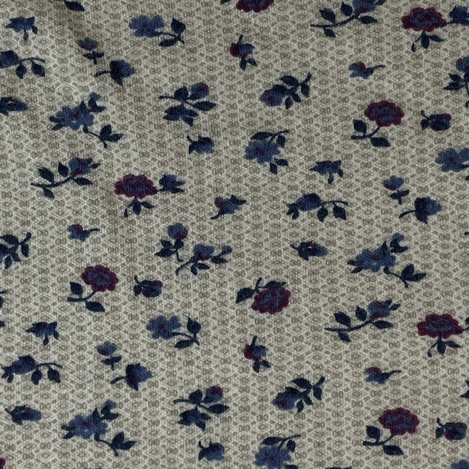 Vintage 90s Northern Reflections Floral Top Mock Neck Cottagecore Grandmacore M