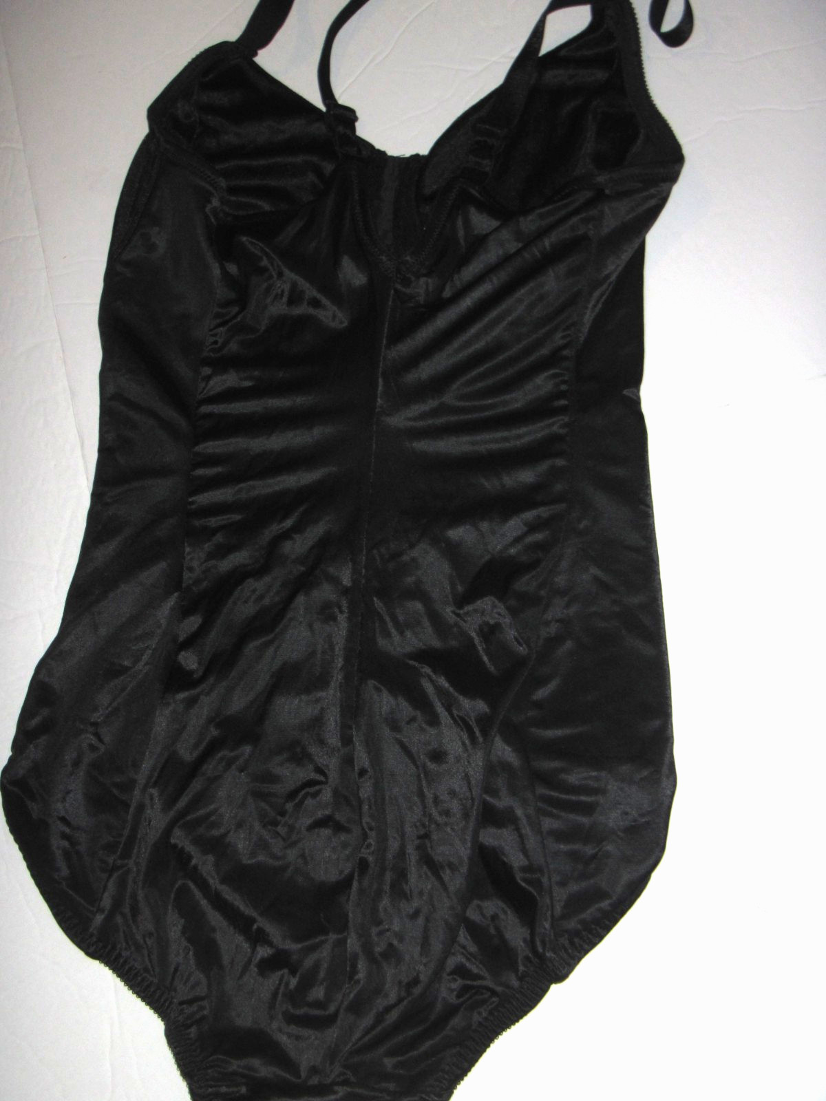 Vintage 42D Plus Size Cupid Bodysuit Slimming Tummy Control Shapewear 5298 Black