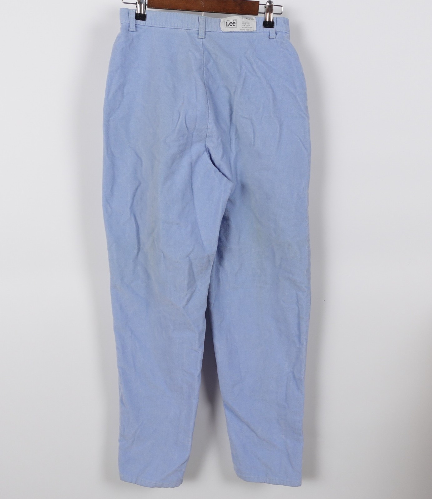 Vintage 80s Lee Corduroy V-Yoke High Rise Pants Women’s 12 Pleated 28 x 32 TAGS