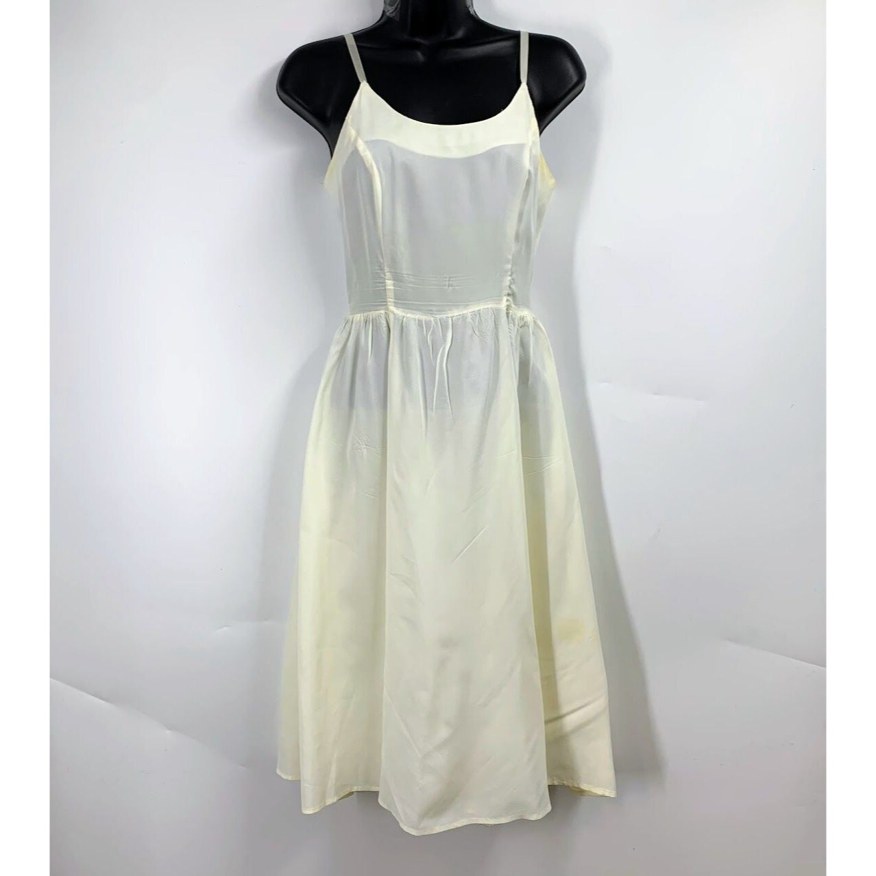 Jessica McClintock For Gunne Sax Women&rsquo;s Vintage Spaghetti Strap Slip Dress SZ 5