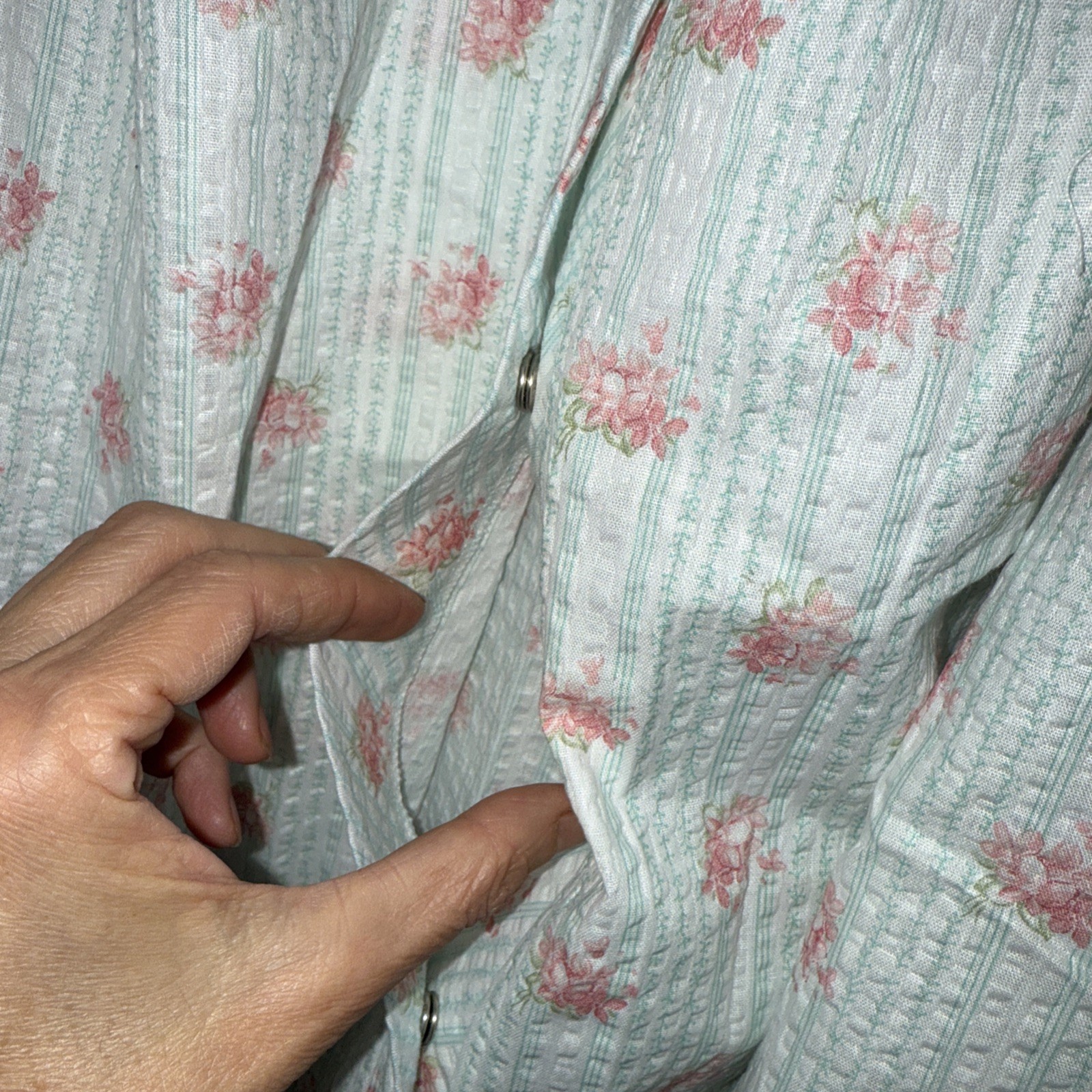 Vtg Lot 3- NWT Gilligan O’Malley Willow Creek Robe Housecoat Prairie Floral XL