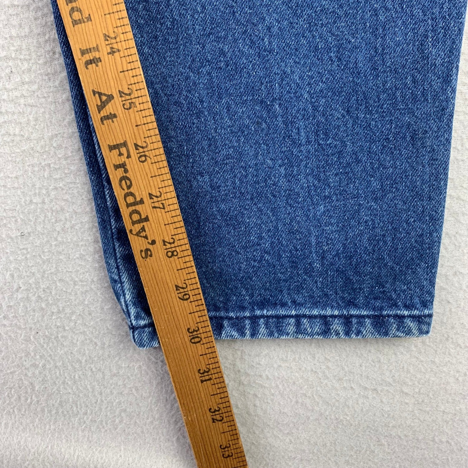 VTG Rocky Mountain Jeans Women 32/13 Blue Western High Rise Tapered Leg Bareback