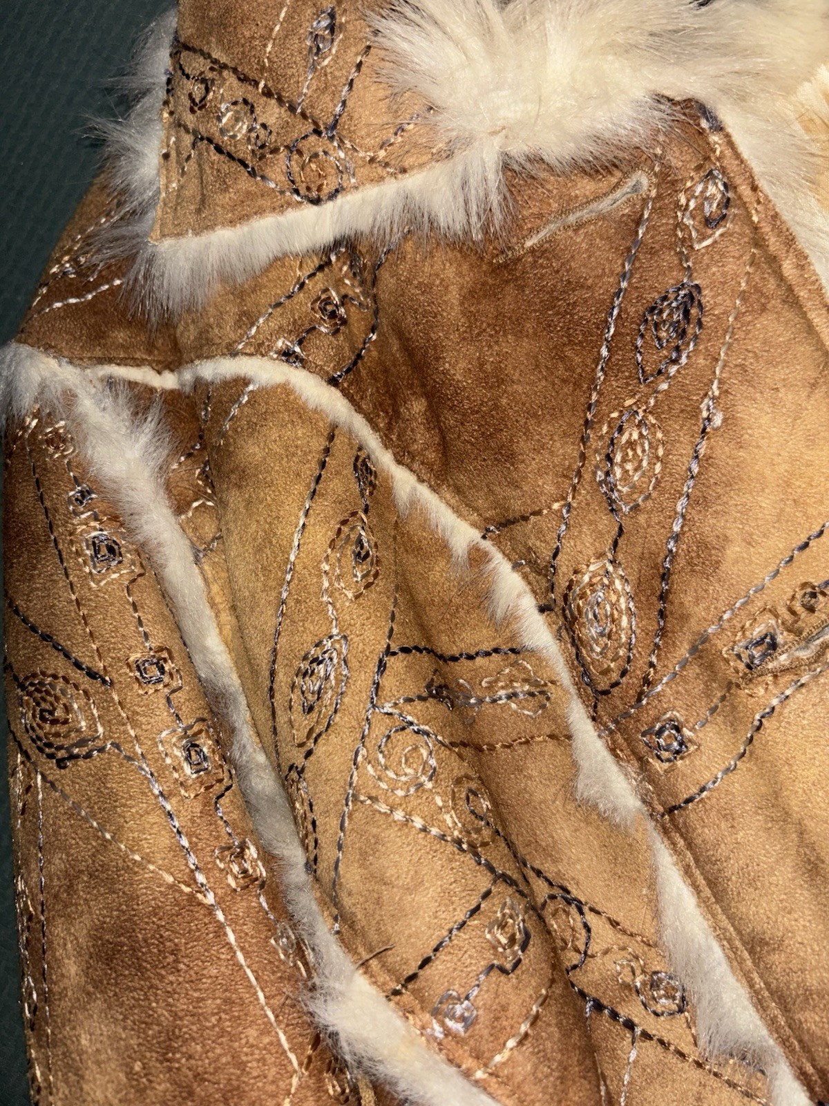 Wraps By Canvasback Vintage Brown Jacket Size Medium Made In Colombia