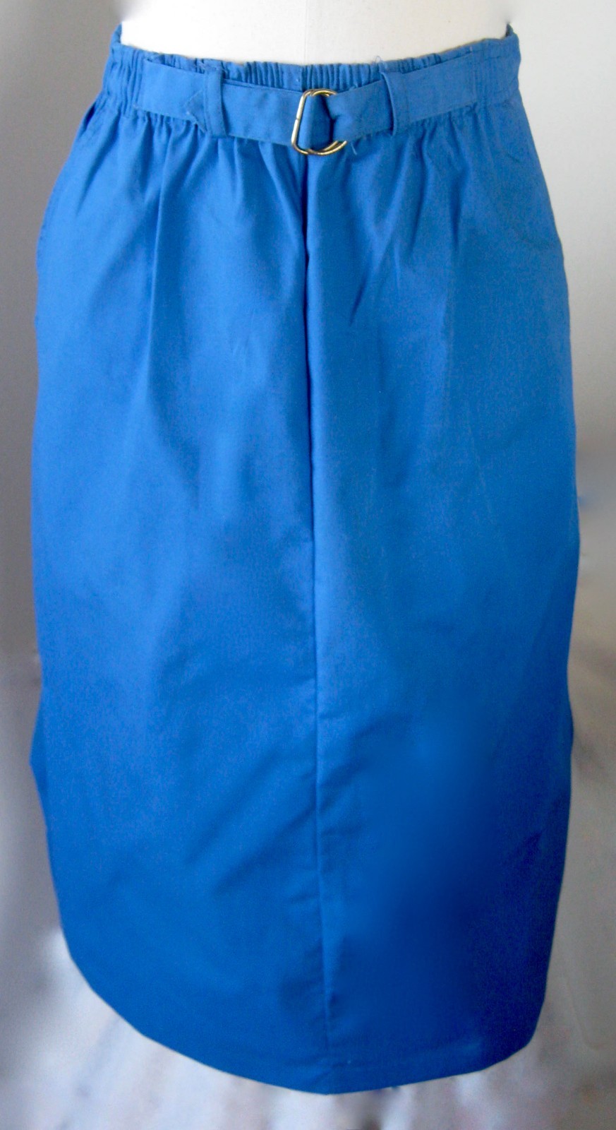Beautiful Vintage Woman&rsquo;s Bright Blue Skirt by Take 1 size 8