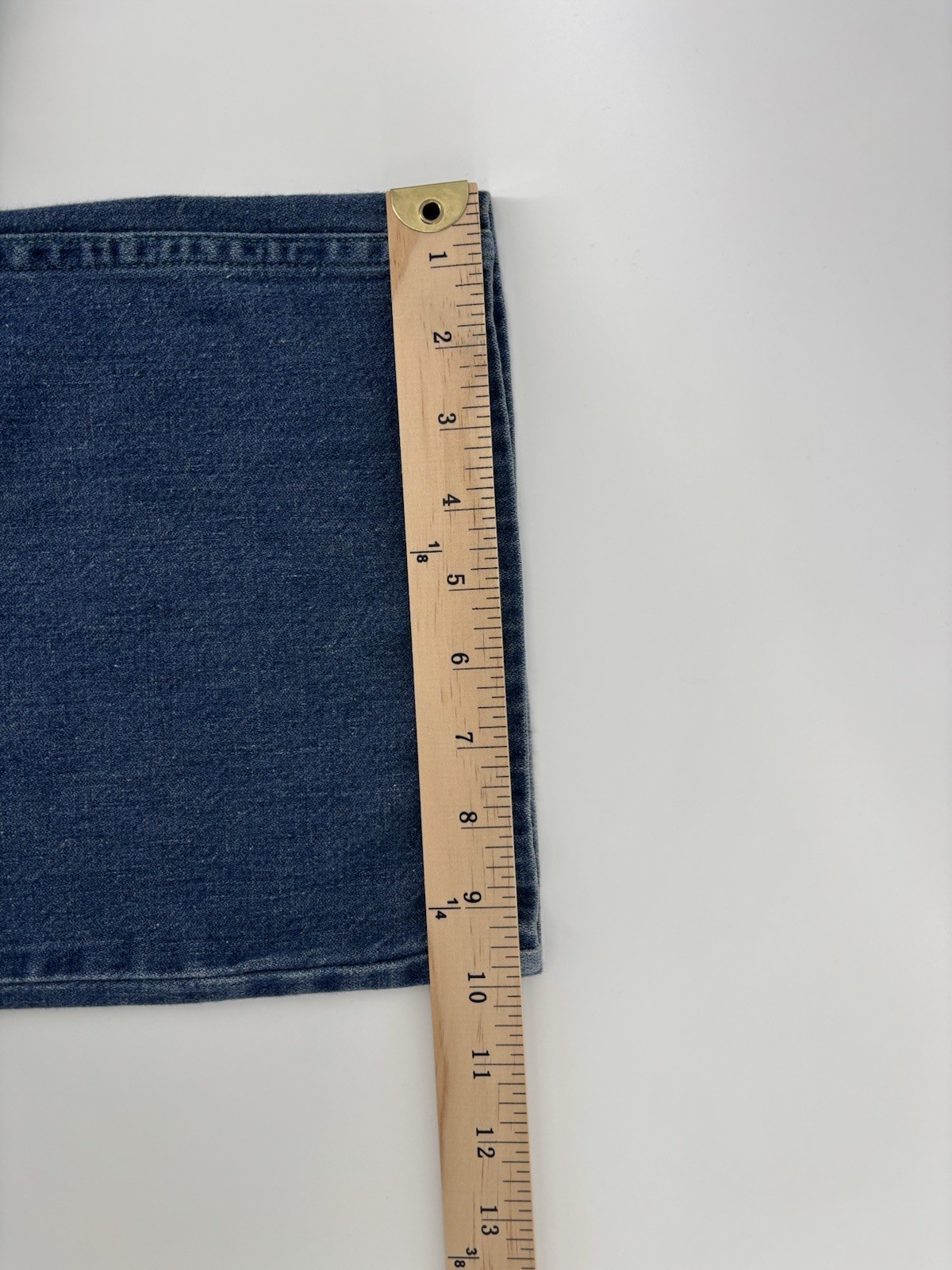 Vintage Maverick Jeans 24×31.5 Flared High Rise Rare Embroidered Pocket Hippy