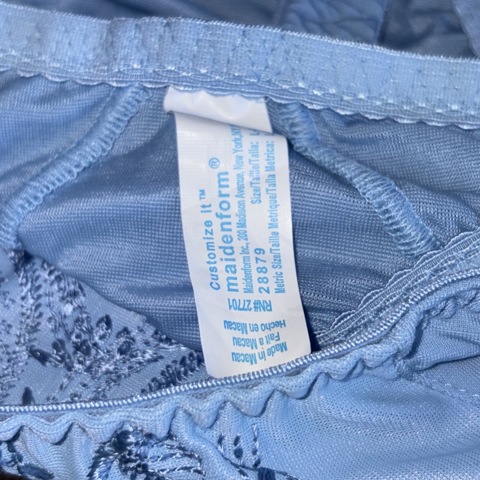 Maidenform Customize It Vintage Y2K 7 L Thong String Bikini Panty Underwear