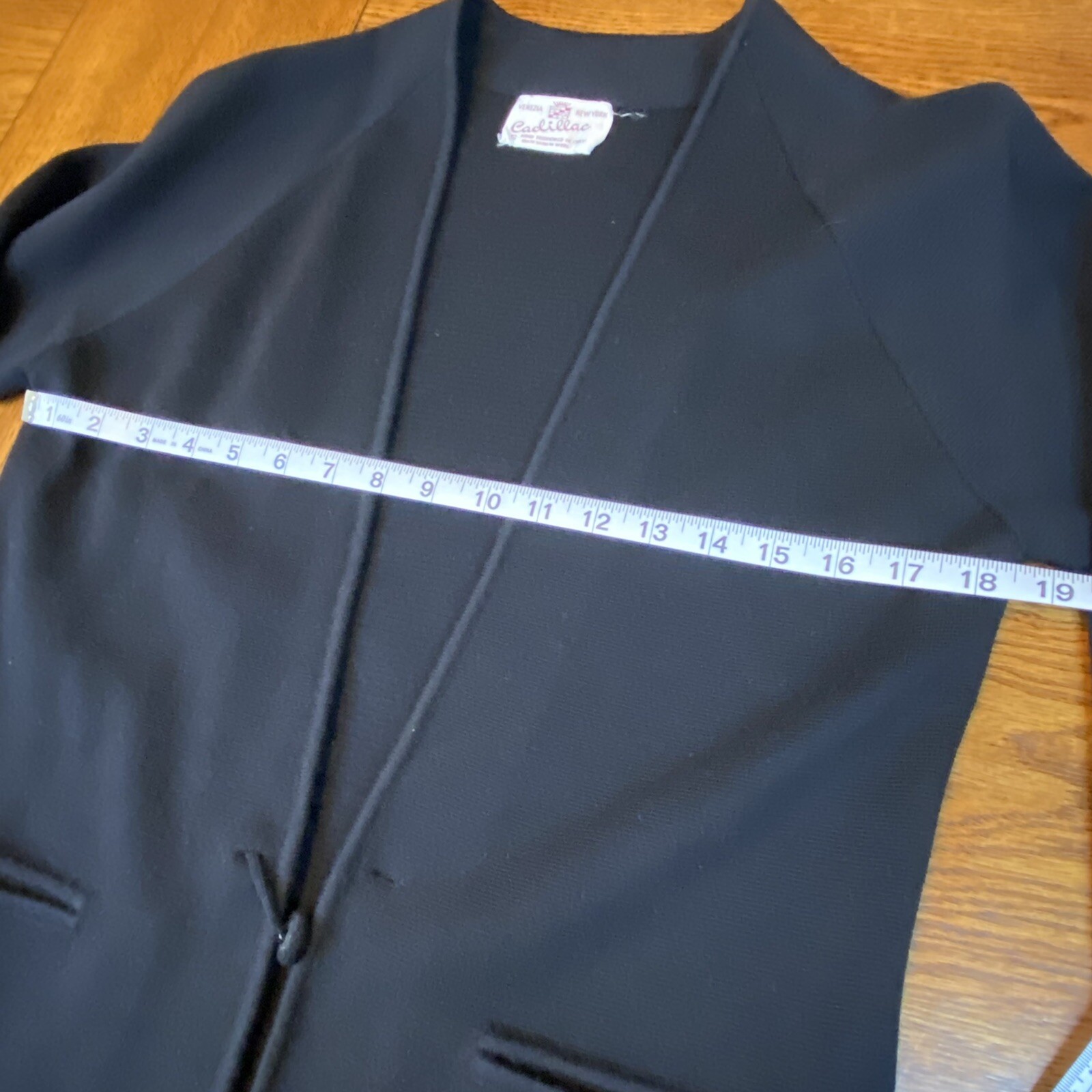 Vintage Cadillac 100% Virgin Wool Sweater & Skirt Sz 12 w/ blouse Made in Italy
