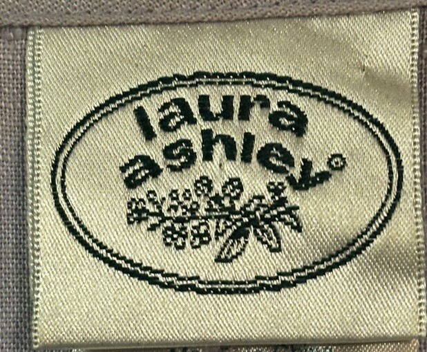 Vtg Laura Ashley Mother & Child Set Dresses Lace Cottage Core 80s Sz 8 Kids 6yrs