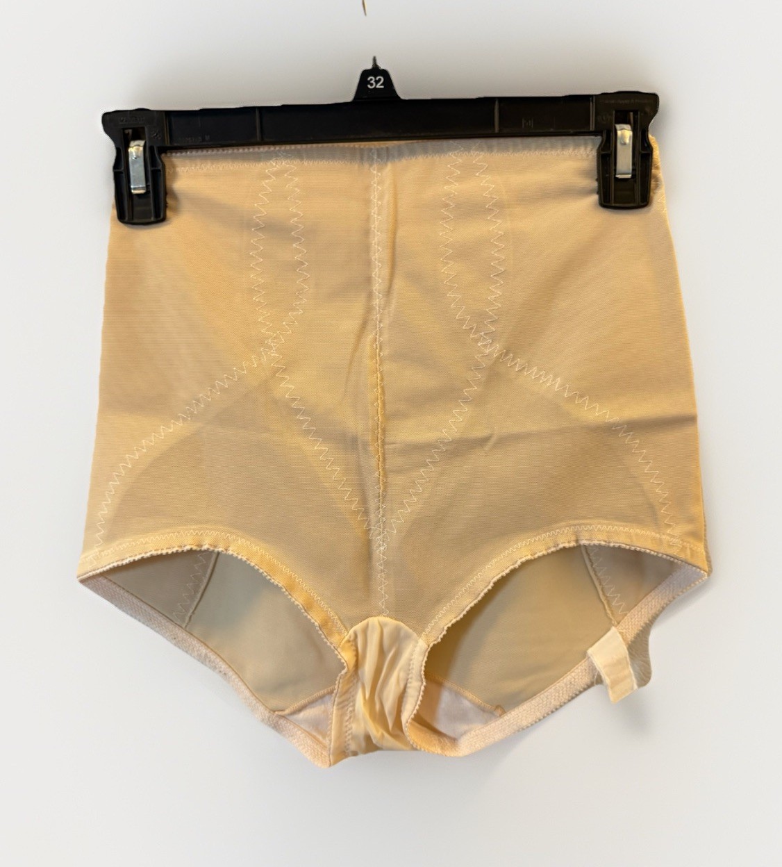 Vintage Young Smoothie Beige Support Control Panty Girdle Shaper Sz Large