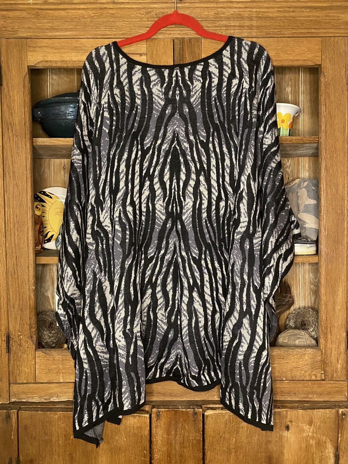Animal Print Cape/Poncho Size S/M/L