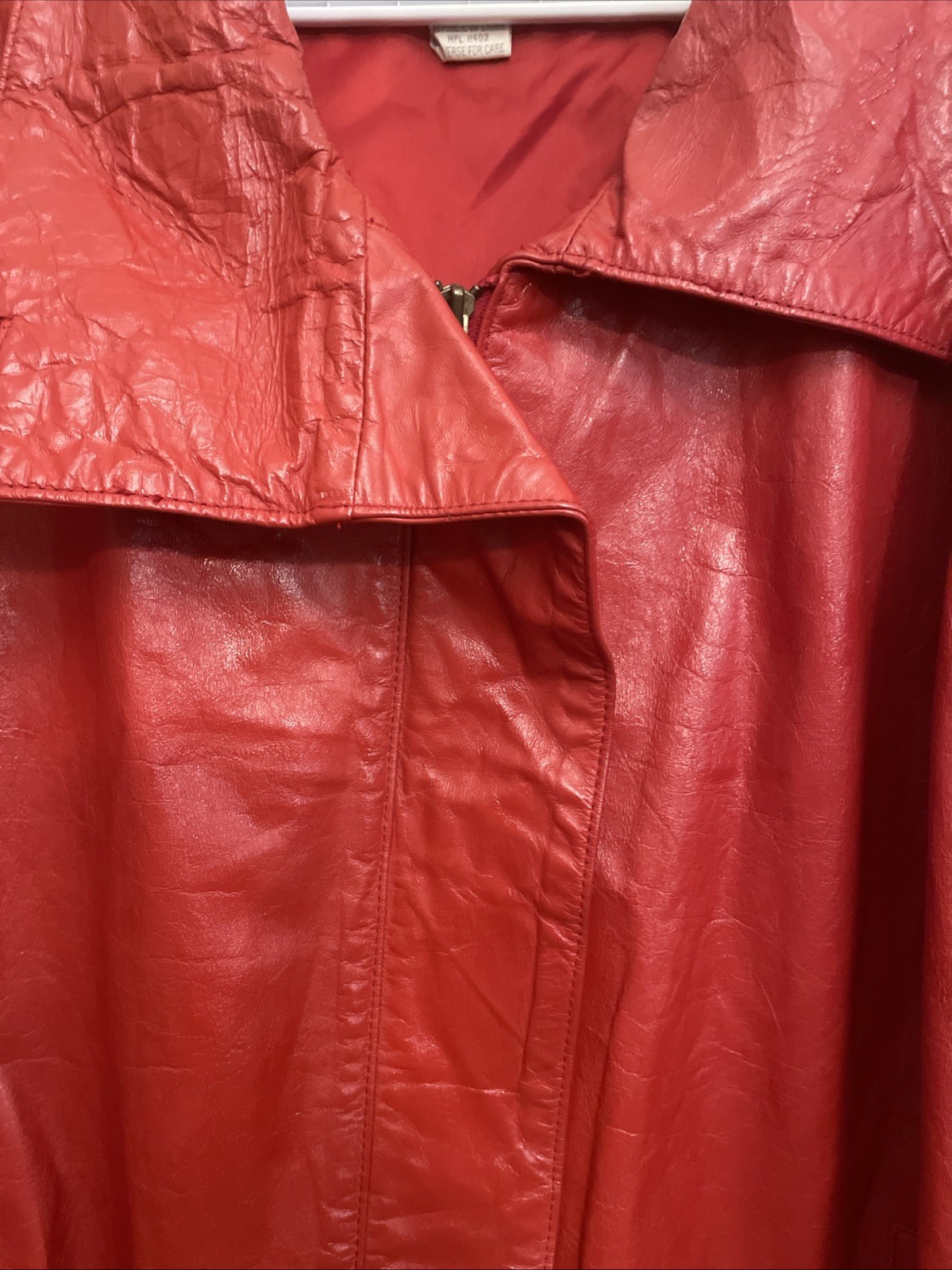 Vintage 80’s Close Encounters Leather Bomber Jacket Women’s Size L Shoulder Pads