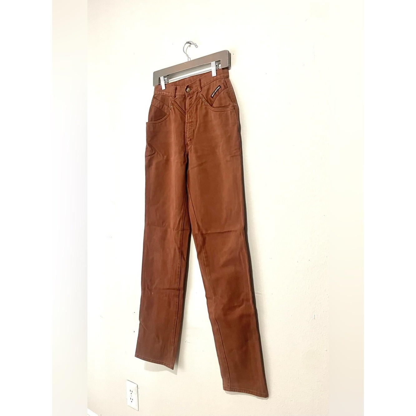 VTG 80&rsquo;s ROCKY MOUNTAIN IN COPPER RUST 29/9 JEANS WESTERN COWGIRL HIGH RISE