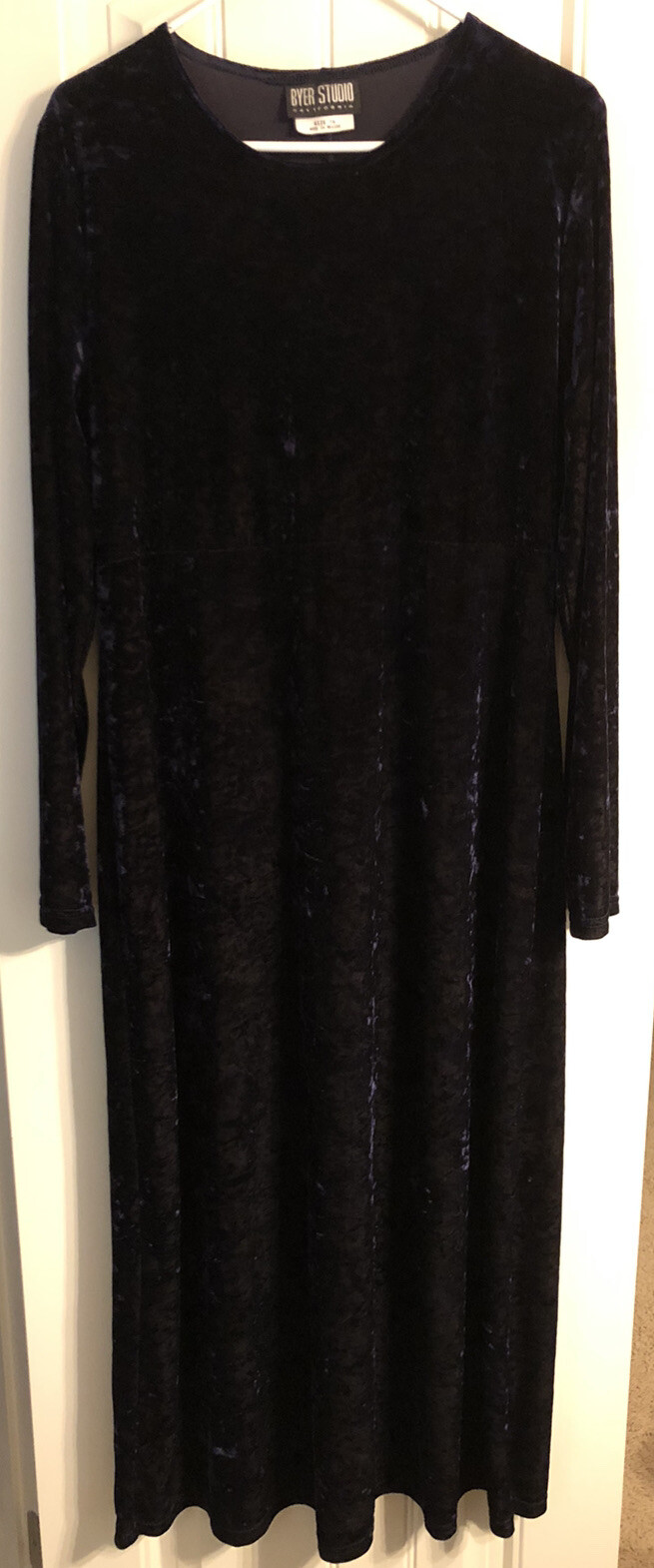 Vintage 90&rsquo;s Byer Studio California Dress Long Sleeve Women&rsquo;s 16