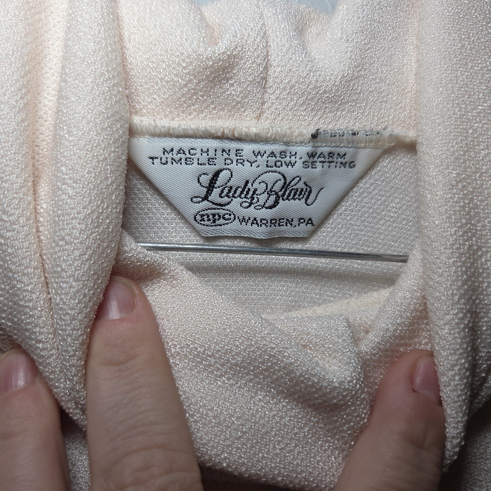Vintage Lady Blair Turtleneck Blouse