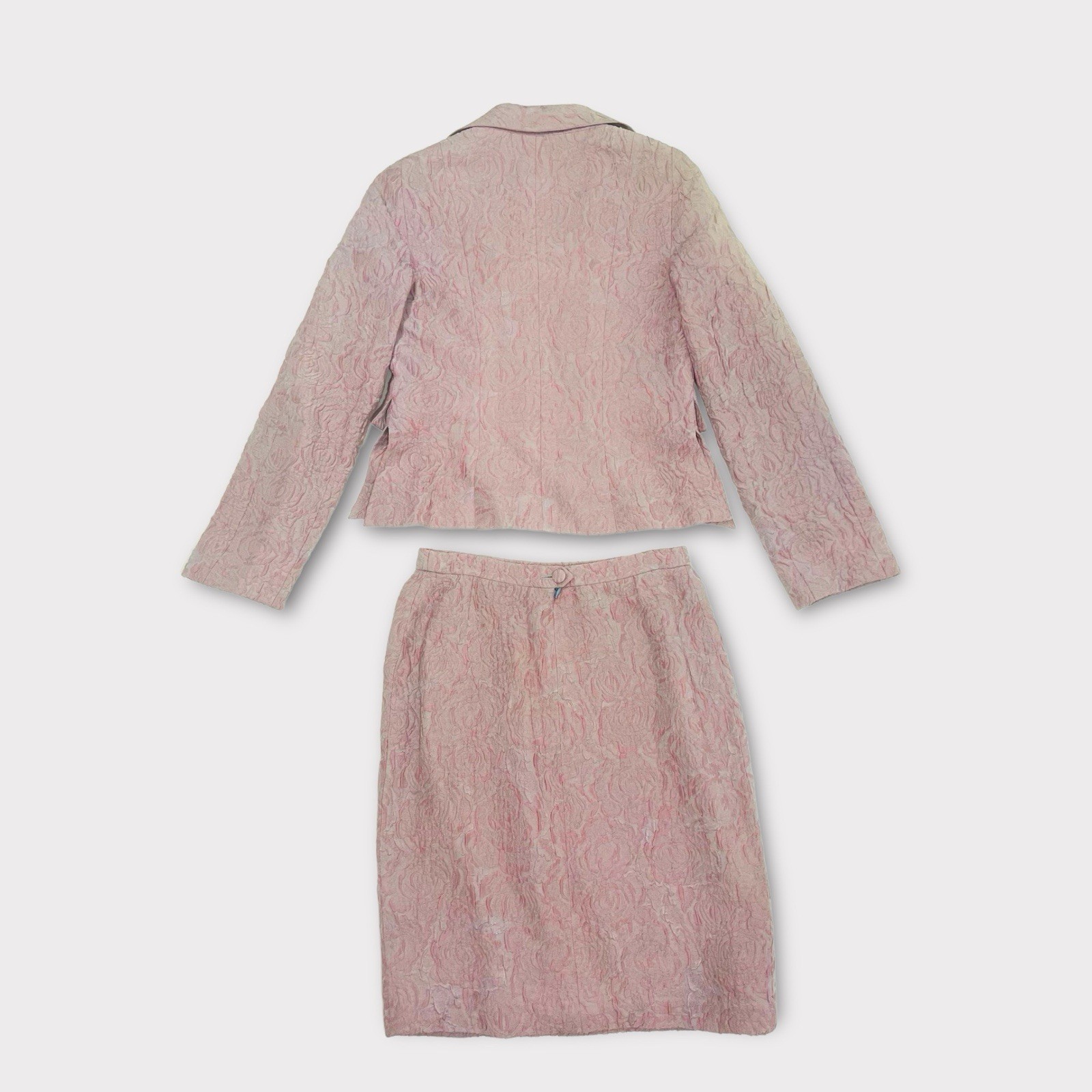 Christian LaCroix Textured Skirt Suit Set Vintage Women&rsquo;s Jacket and Skirt