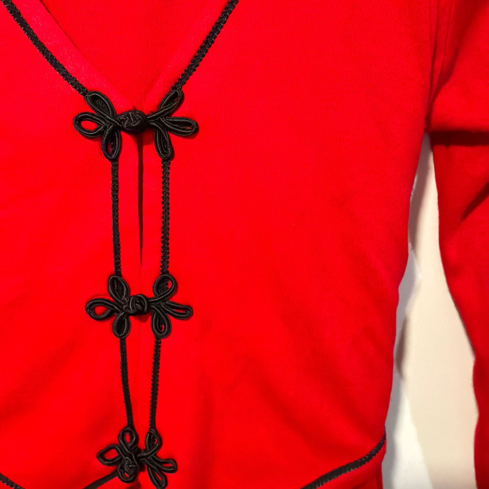 Vintage Stuart Alan Red Maxi Dress