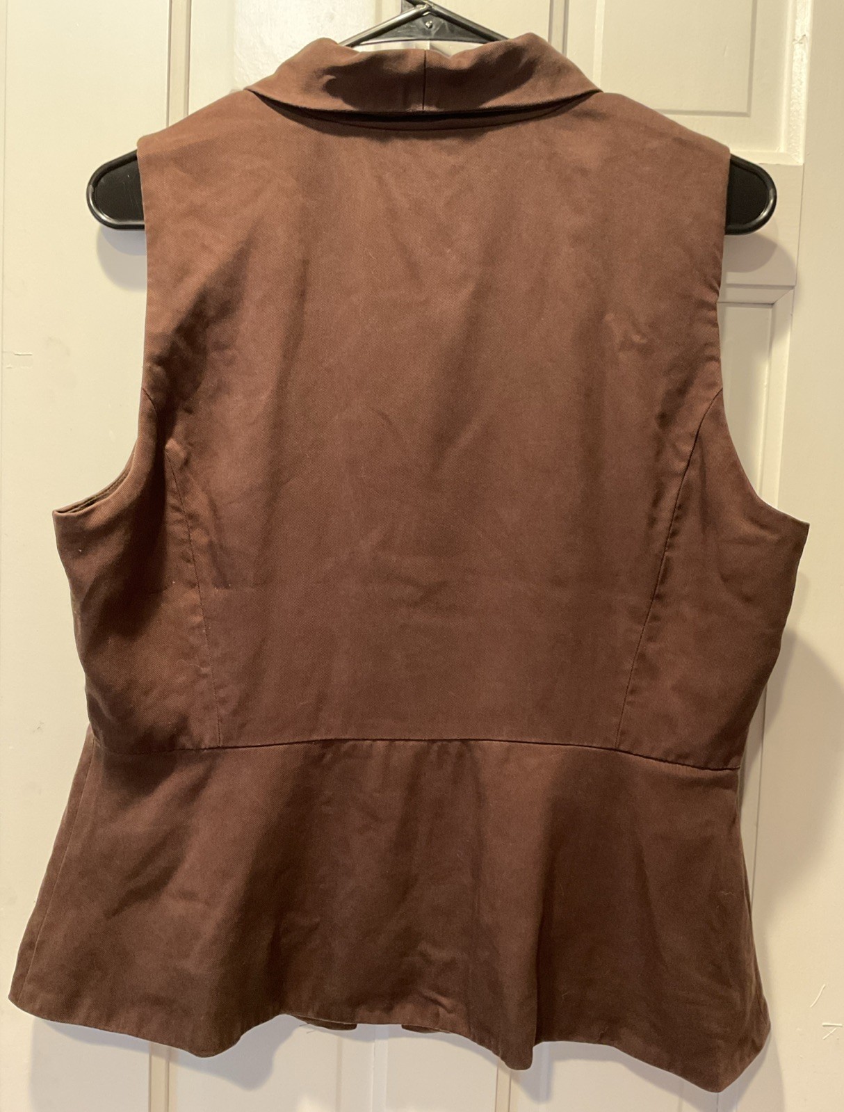 Vintage Christian Lacroix Women’s Fitted Suit Vest Brown Size L