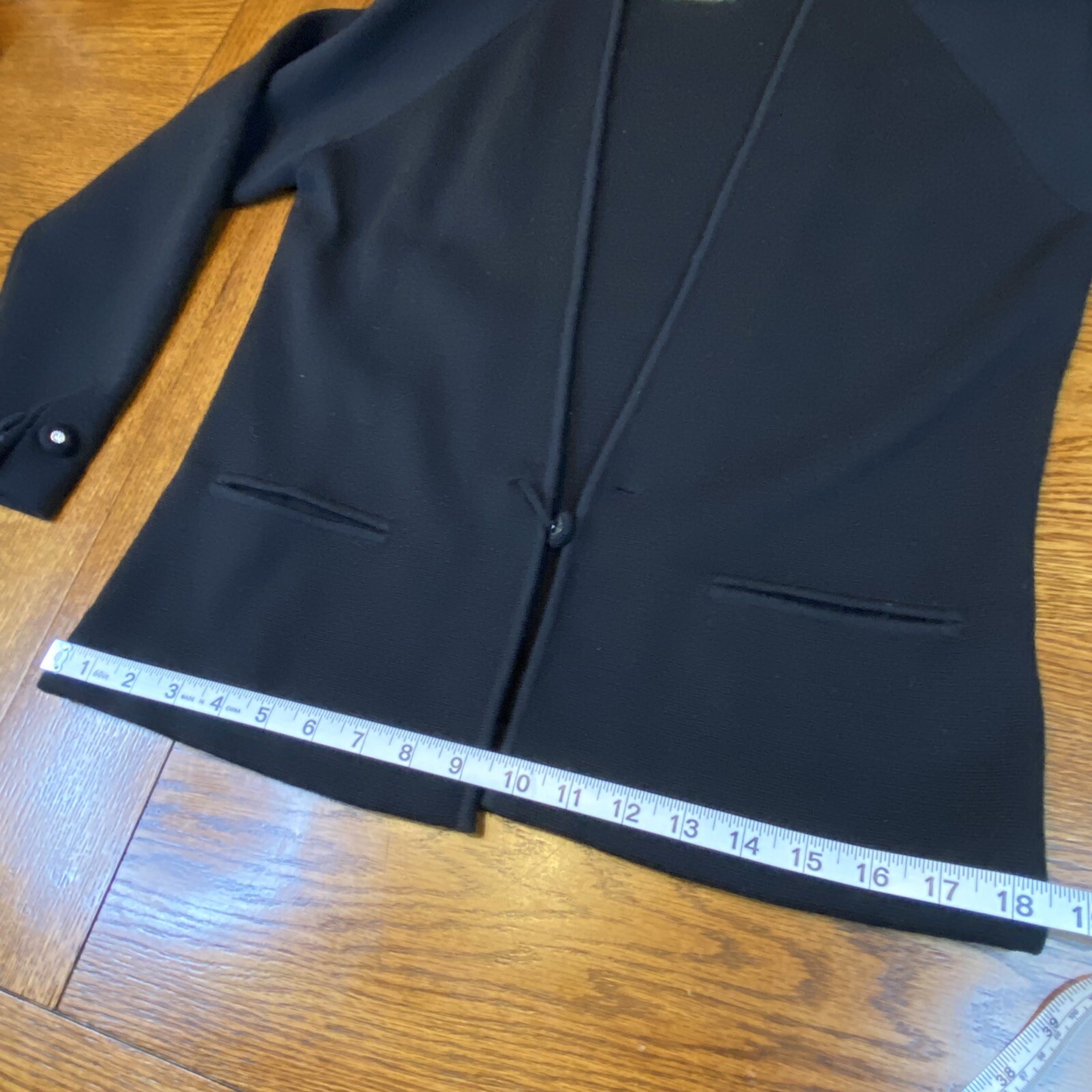 Vintage Cadillac 100% Virgin Wool Sweater & Skirt Sz 12 w/ blouse Made in Italy