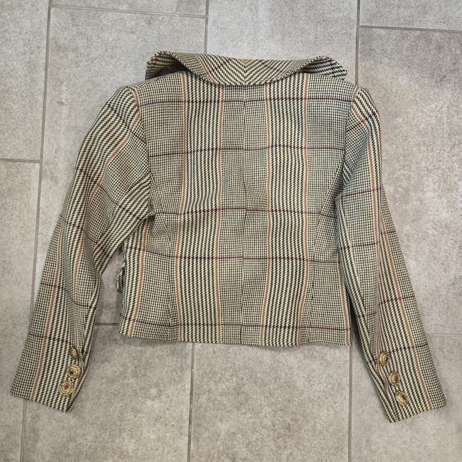 Vintage Christian Lacroix Skirt Suit France Sz 40 1990s Classic Luxury