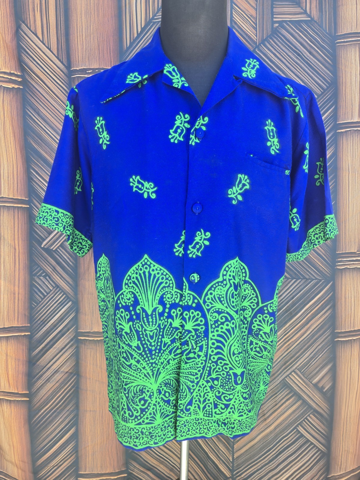 Vintage Sears Hawaiian/Kimo&rsquo;s Polynesian Aloha Honeymoon Dress & Shirt Set w6054