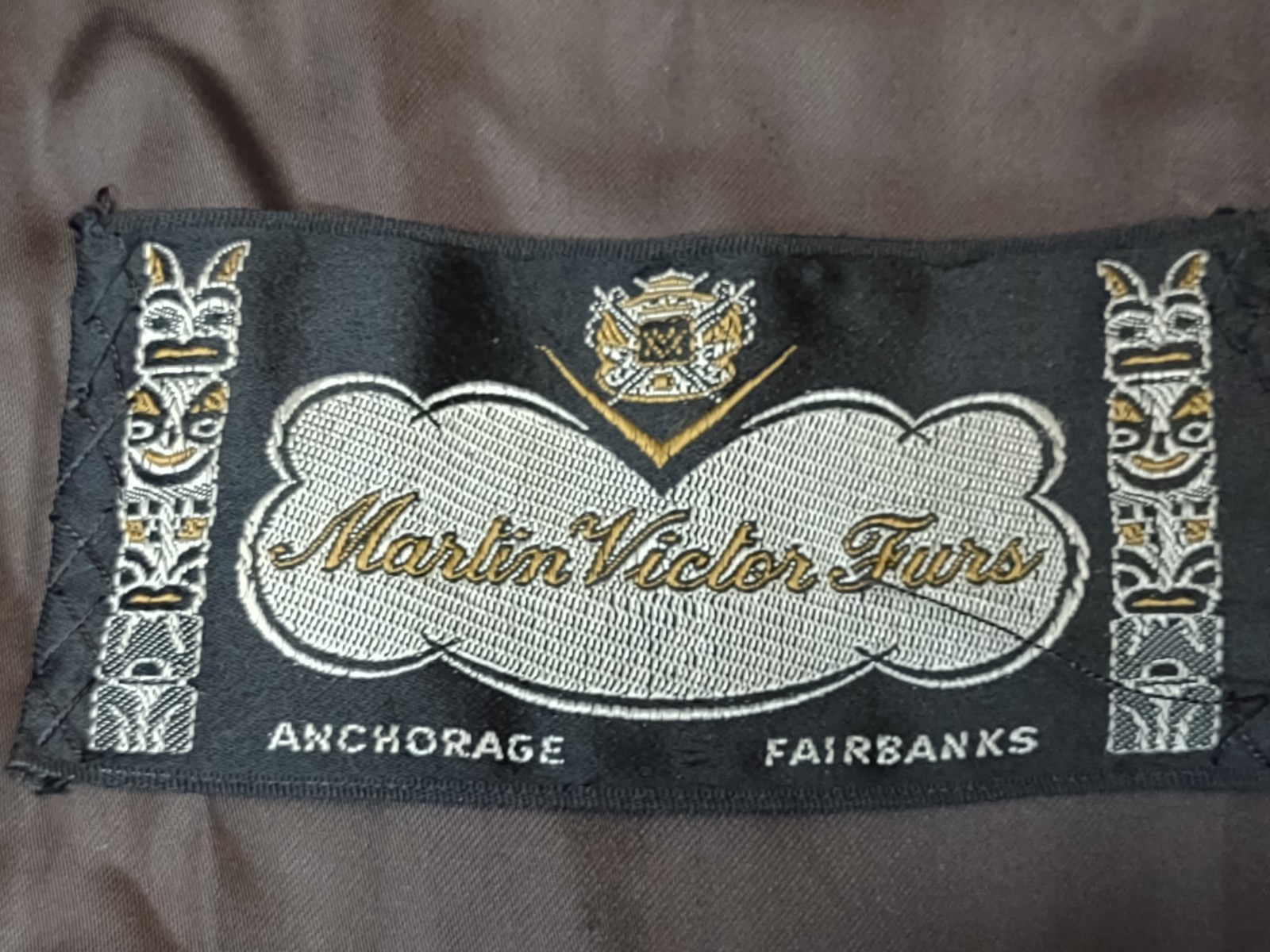 MCM Mink Jacket Custom Made 38&Prime; Chest Alaska Velvet Pockets Scarf 23&Prime; Length