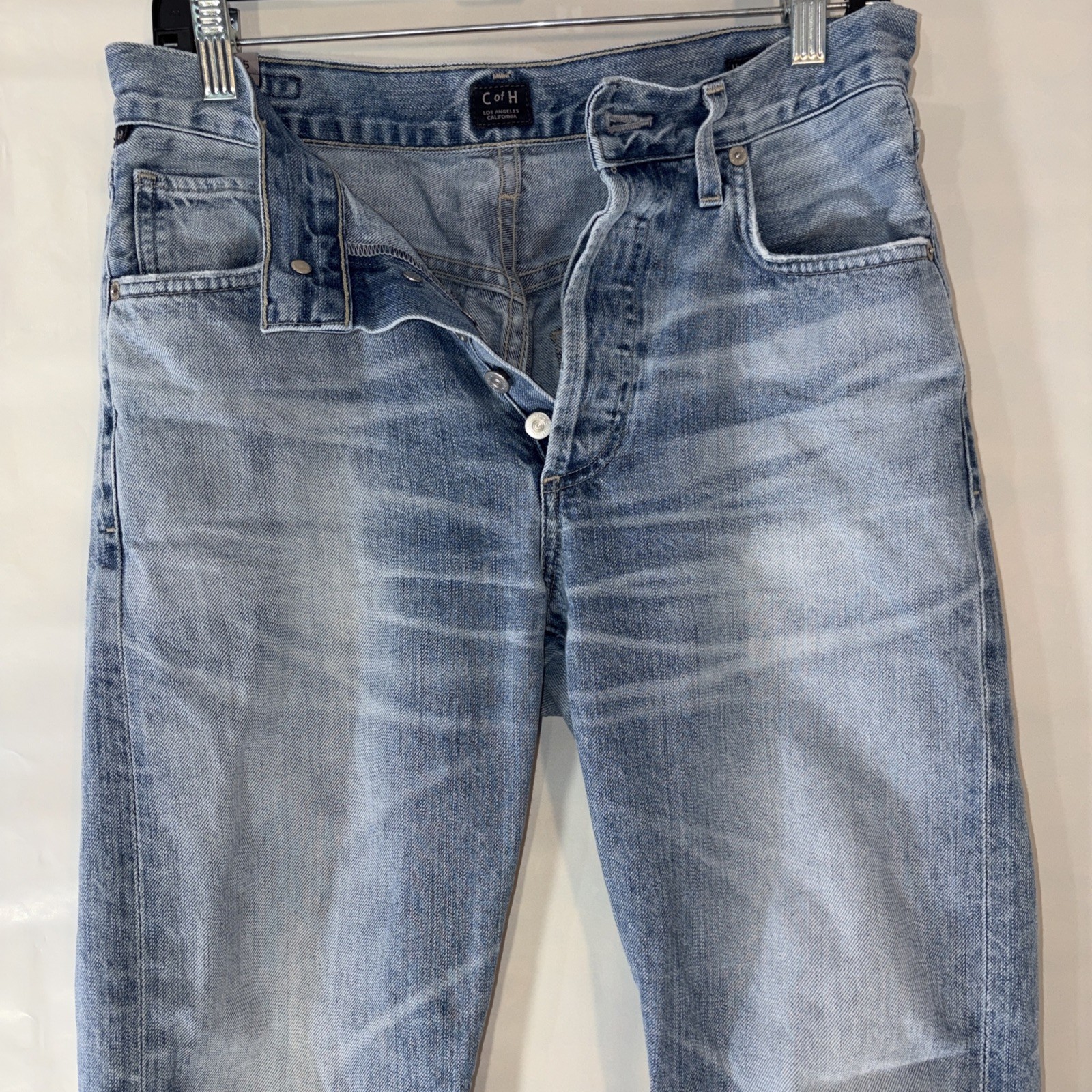 Citizens of Humanity Women’s Denim Blue Jeans Button Fly Waist 25 Inseam 26.5