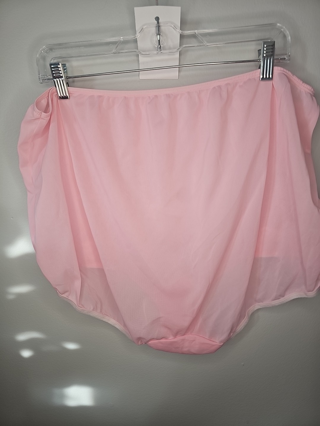 Vintage Dixie Belle Pink Panties White Lace Detail Style 01232 Size 14
