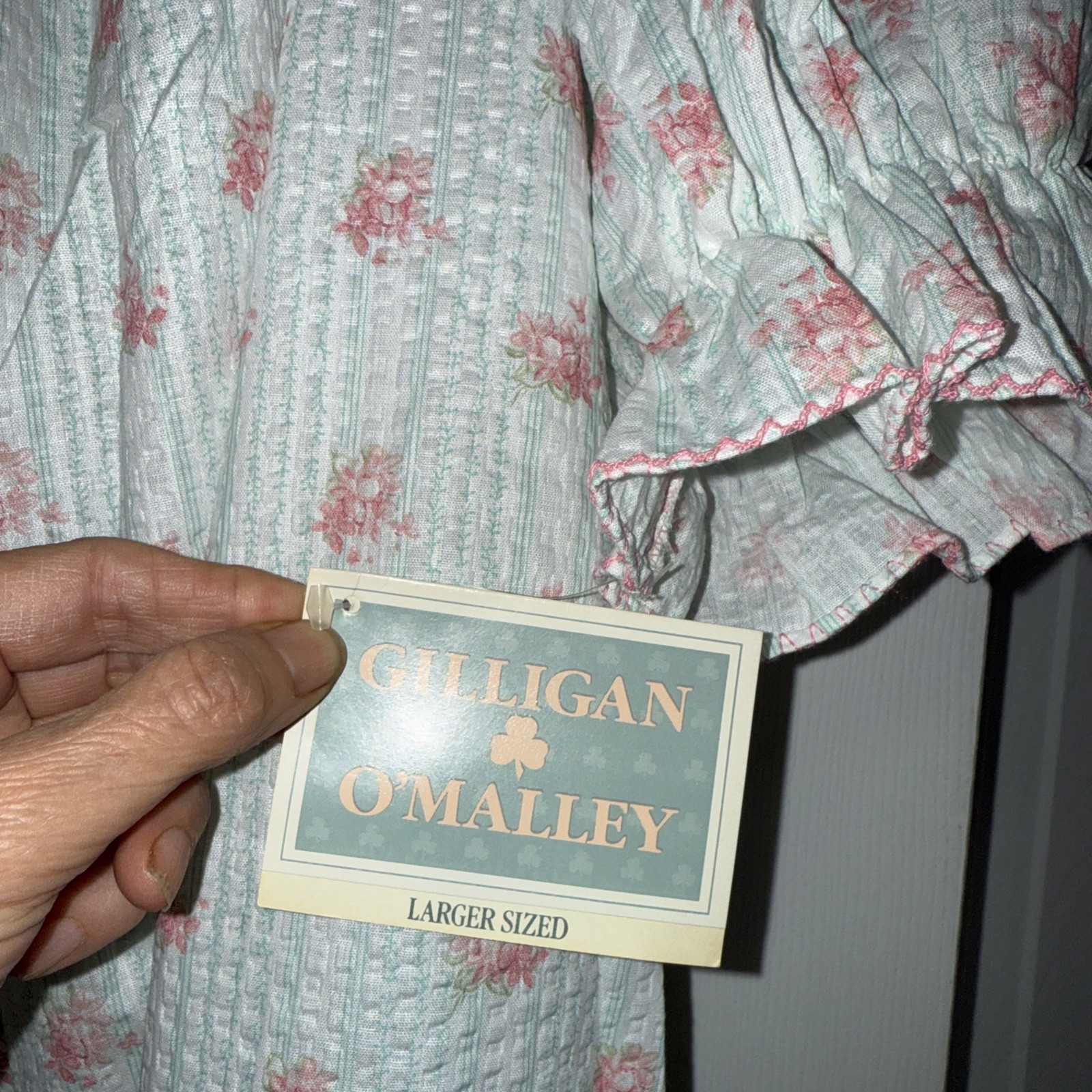 Vtg Lot 3- NWT Gilligan O’Malley Willow Creek Robe Housecoat Prairie Floral XL