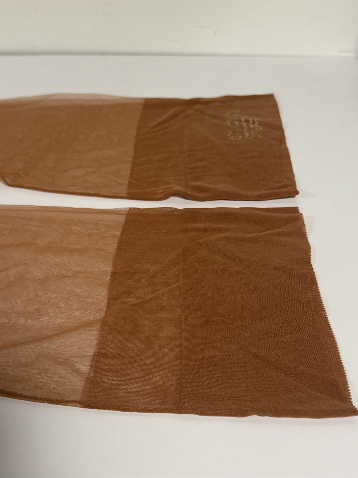 Vintage Ring Clear Full Fashioned DuPont Nylon Stockings Sz 10 RTH Lot Of 2