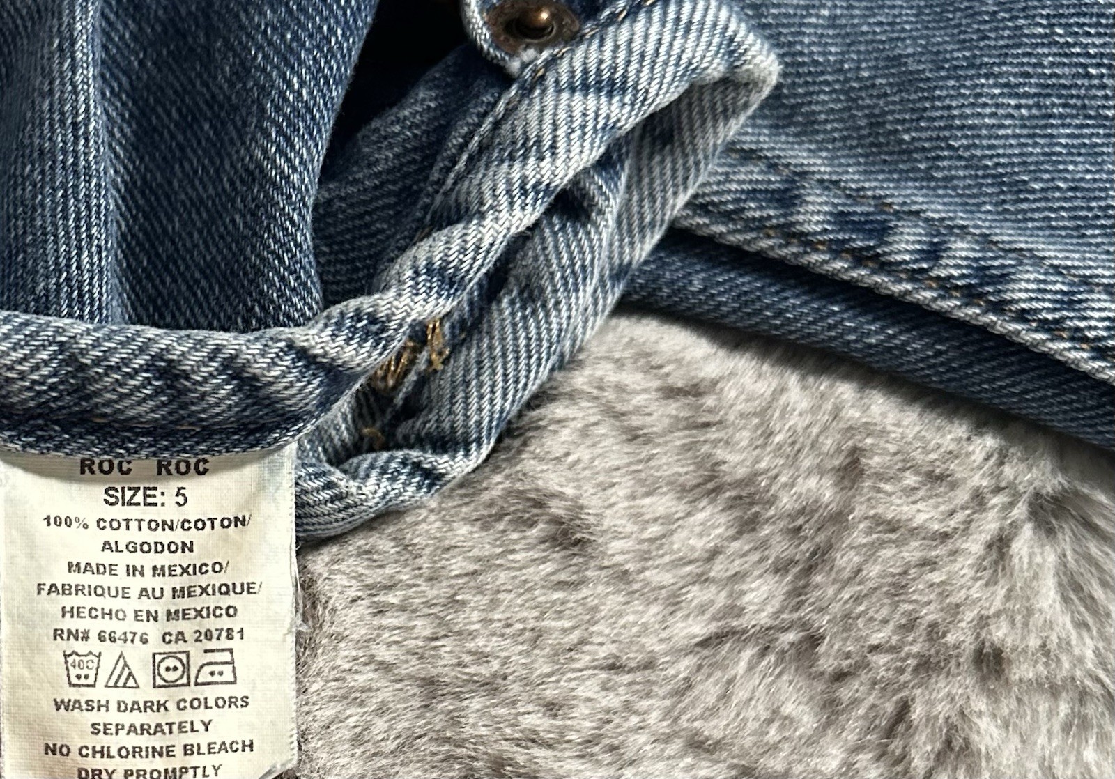 Super Cute Size 5 Vintage Tommy Hilfiger Roc Roc Jeans