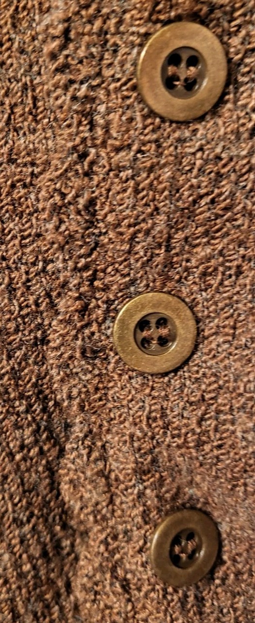 Vintage Koret Plus Size Cardigan Sweater Vest Button 1X XL Embroidered Flowers