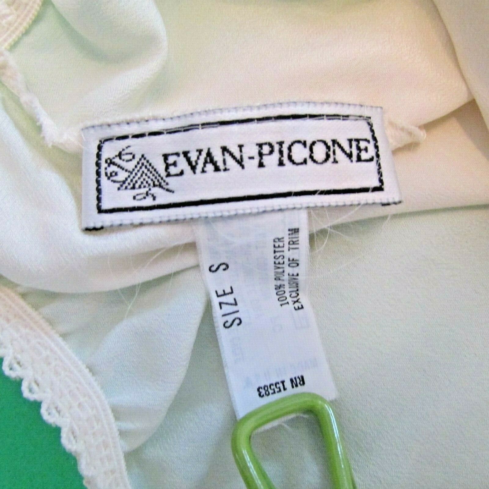 Evan-Picone Non-Stretch Slippery Polyester 25.5&Prime; Half Slip Petticoat S USA made