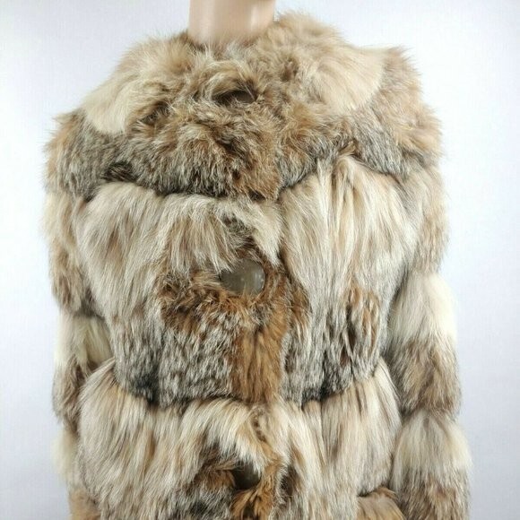 Vintage Viola Sylbert Designs Pieced Fur Coat (One of a Kind) Med/Large