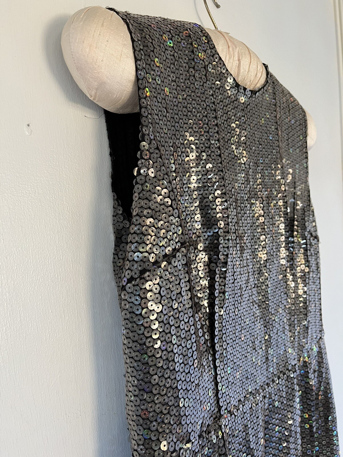 Comme Des Garcons 1999 A/W Runway Sequin Sheath Cocktail Evening Dress
