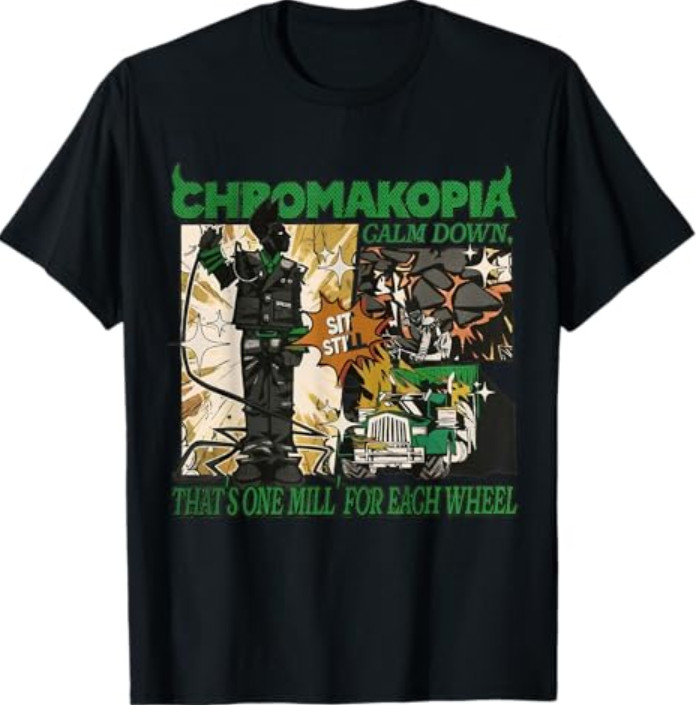 Cartoon Green Boy T-Shirt