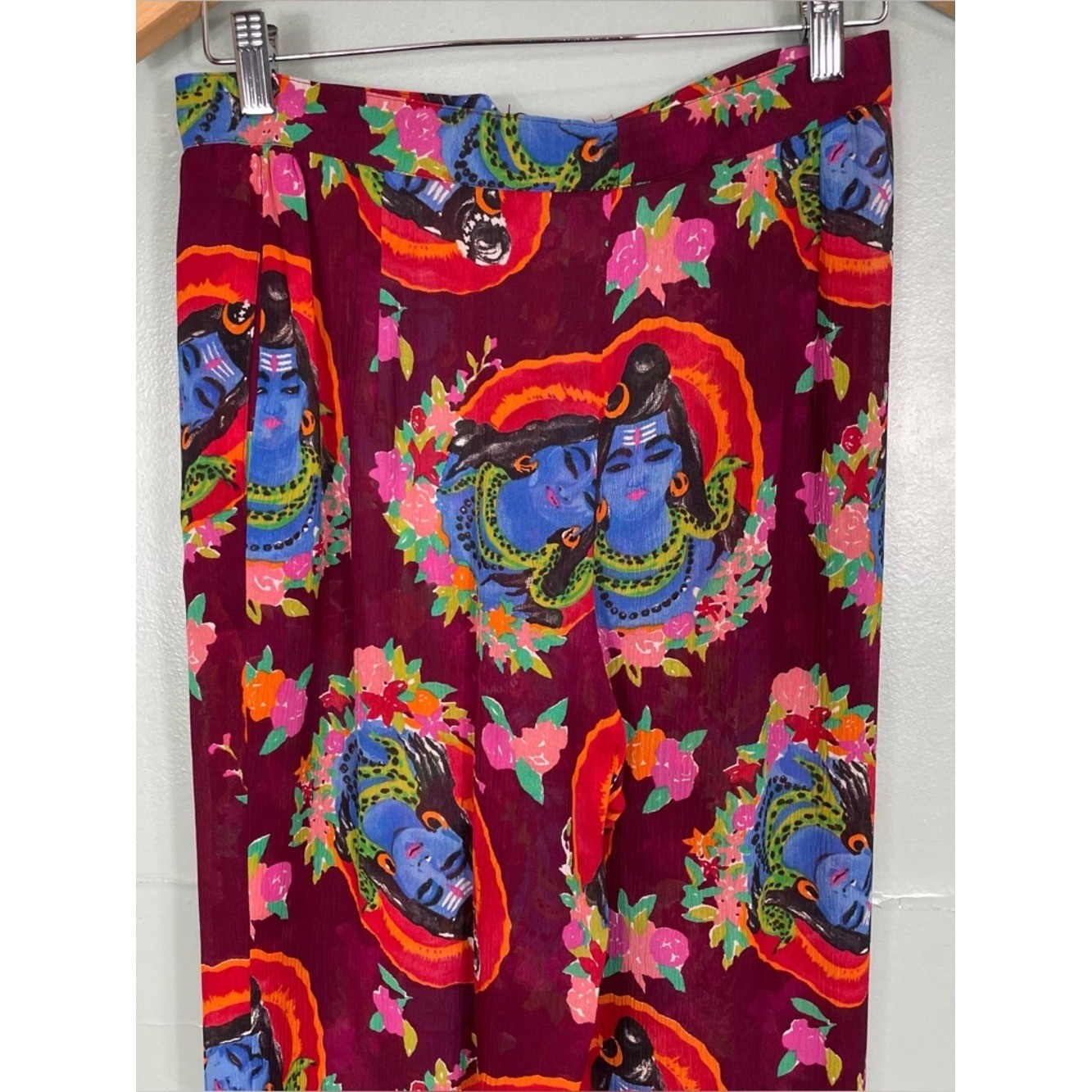 Vintage Emanuel Ungaro Parallele Paris Gauzy Goddess Pants Vest Set Two Piece