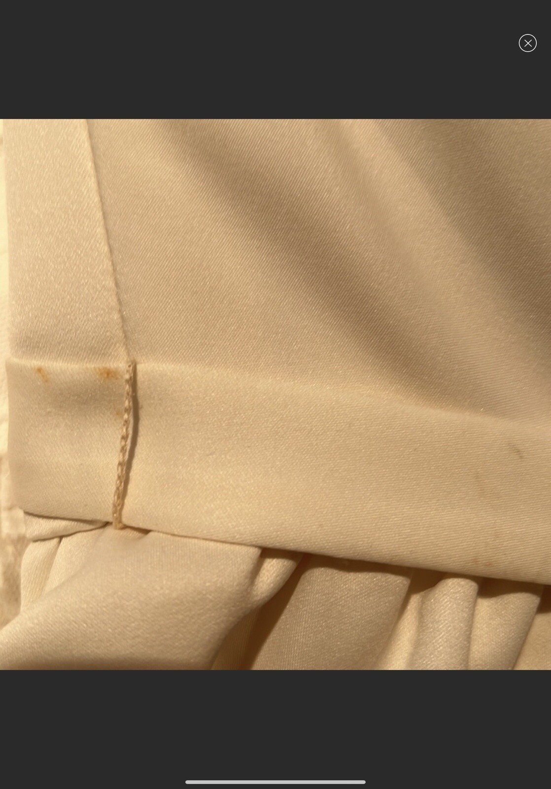Vintage Lilli Diamond Evening Gown, Off White Ruffled Strapless Prom Dress